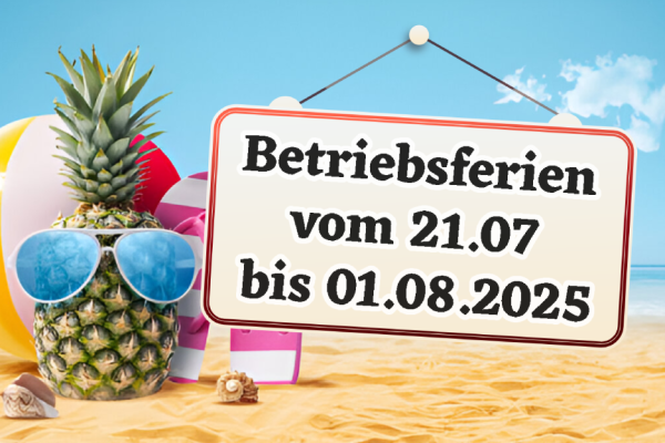 Betriebsferien